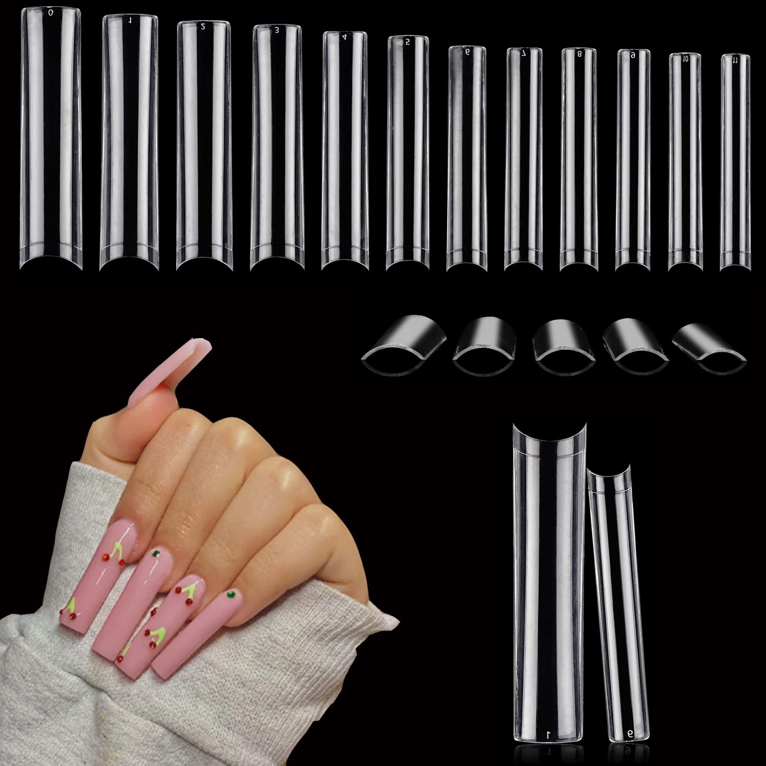 100pcs/Box XXL Extra Straight  - Nail Art Xxl ulasan dan harga