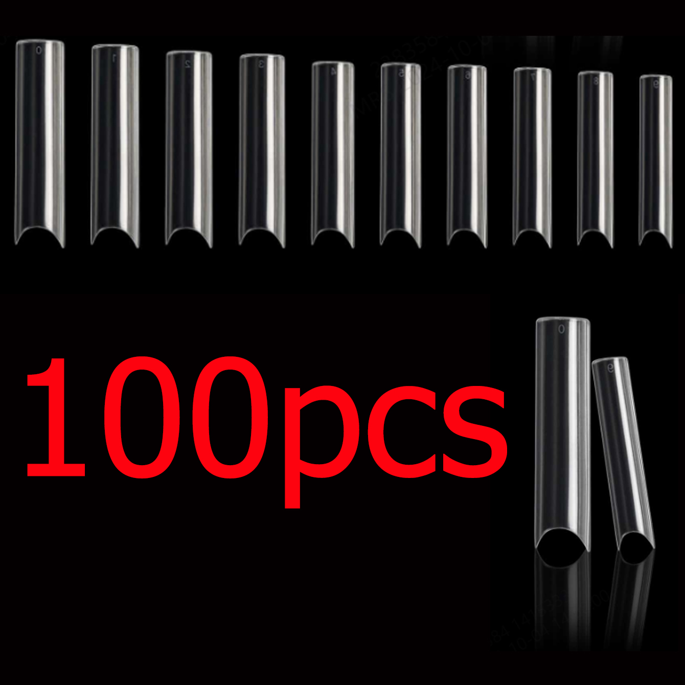 100pcs/Box XXL Extra Straight  - Nail Art Xxl ulasan dan harga