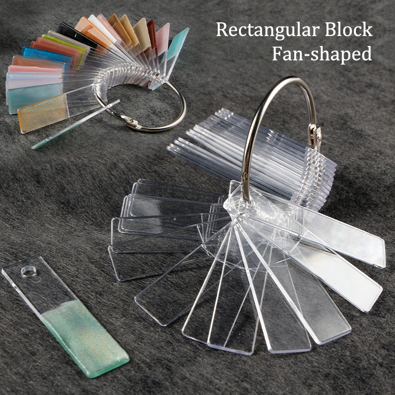Rectangular Fake Nail Art Swat - Nail Art Vector ulasan dan harga