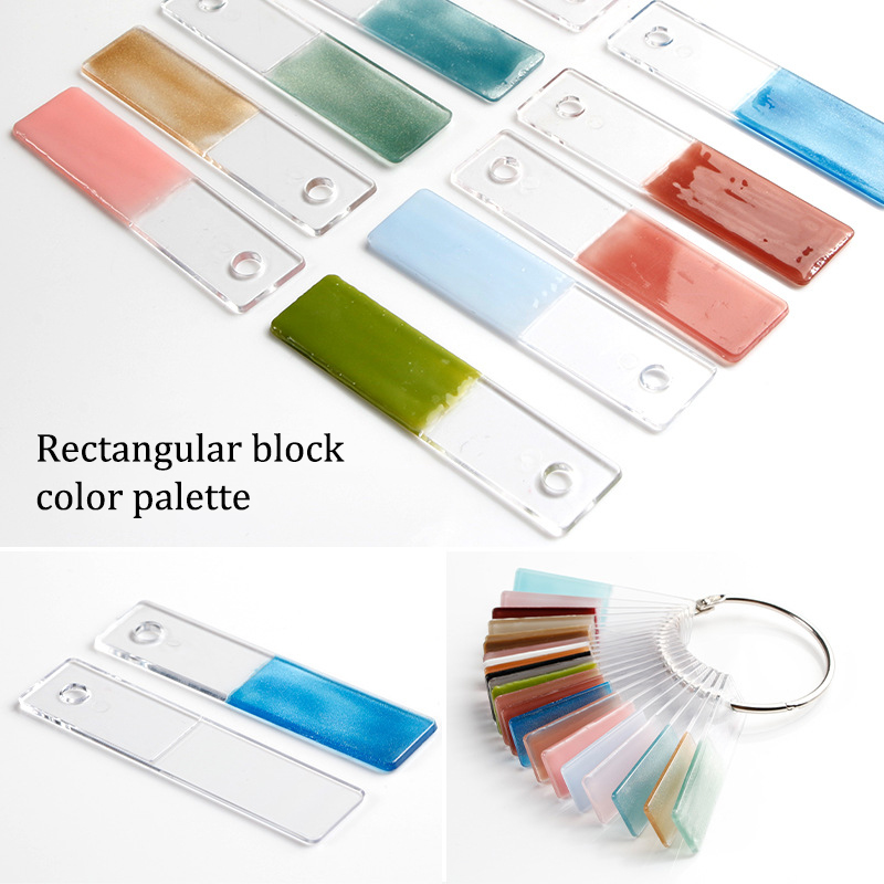 Rectangular Fake Nail Art Swat - Nail Art Vector ulasan dan harga