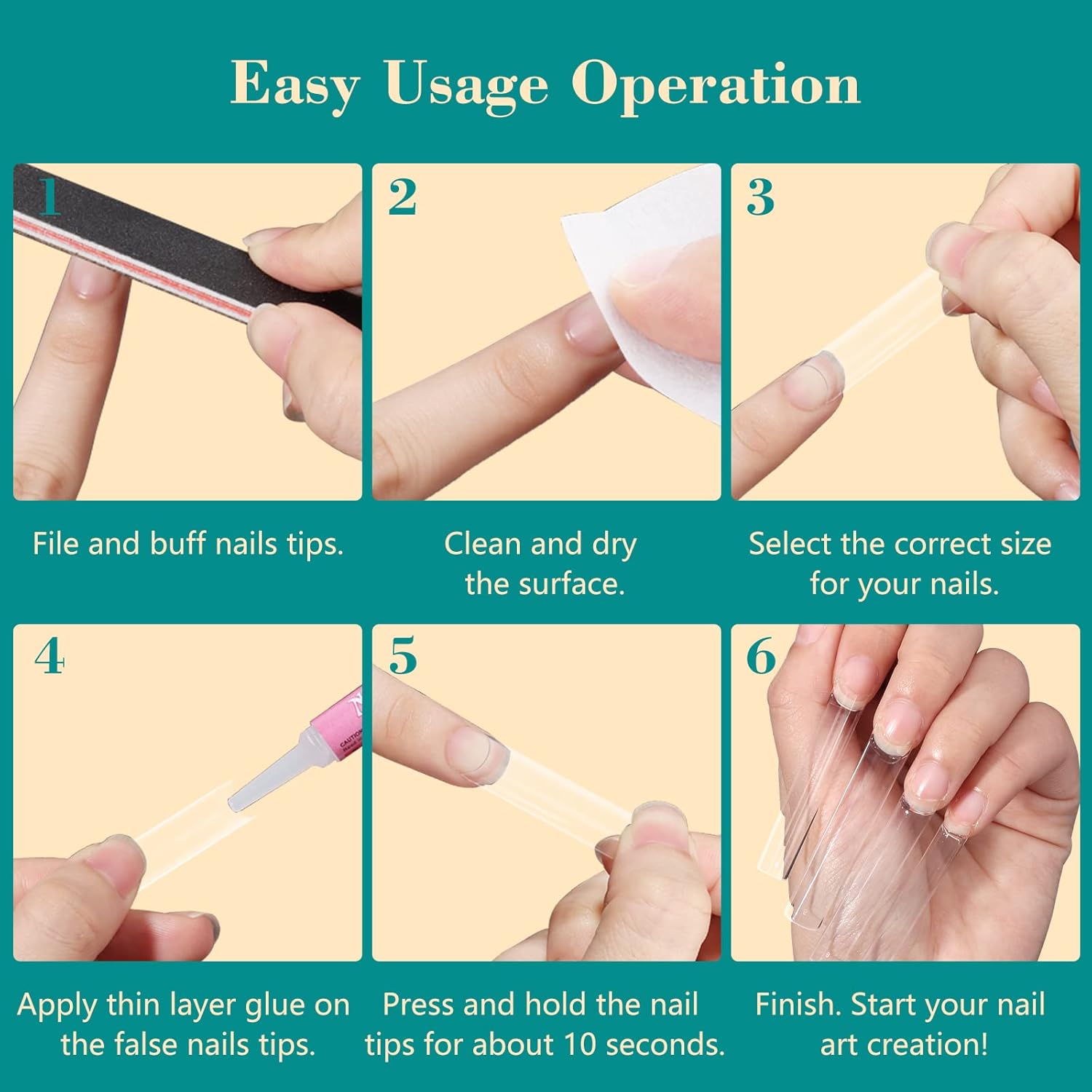 100pcs/Box XXL Extra Straight  - Nail Art Xxl ulasan dan harga
