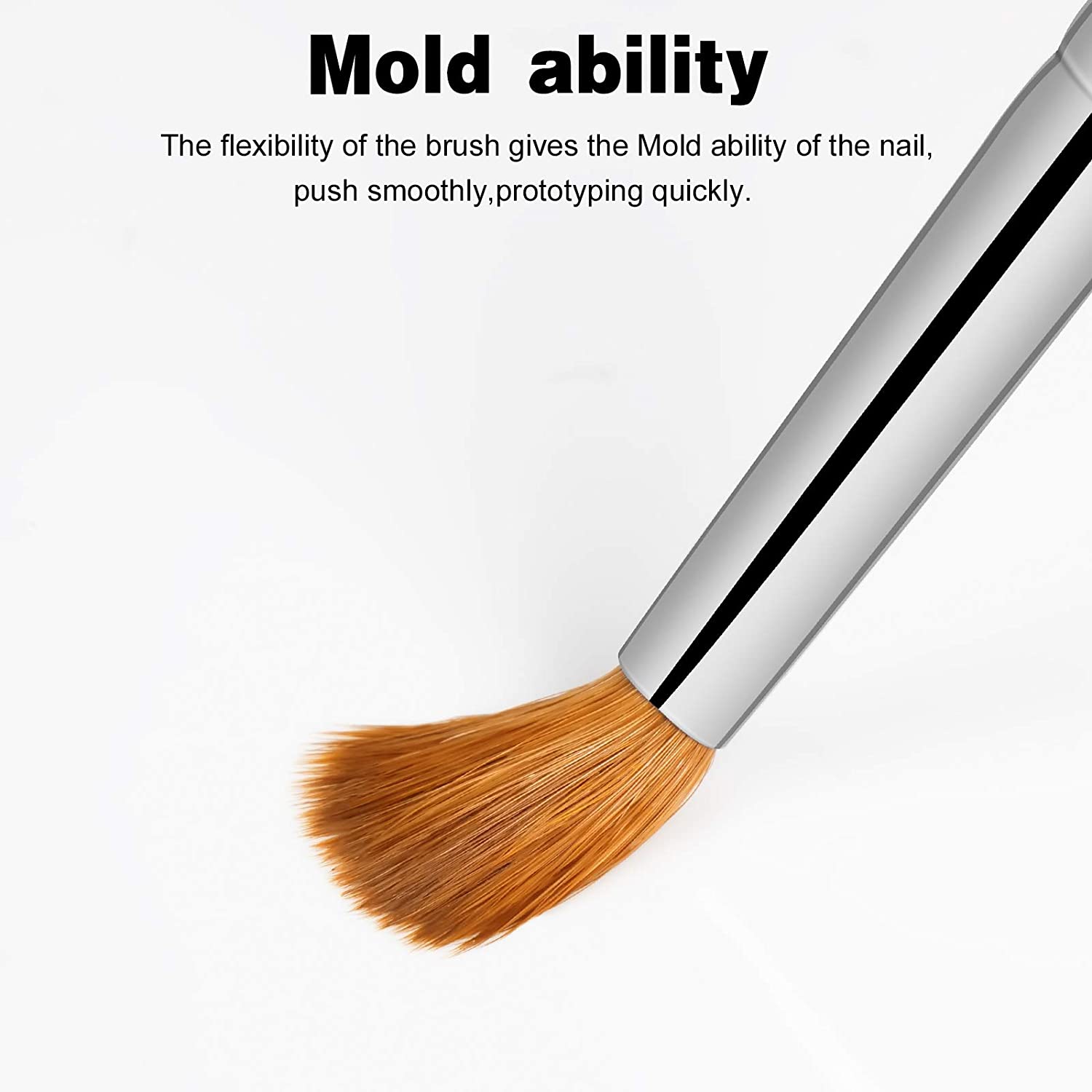 UsiDaer Gel Brush Acrylic Nail - Nail Art Mahogany ulasan dan harga