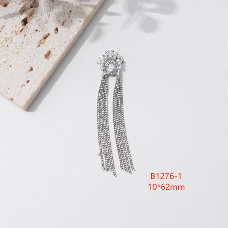 1Pc Long Tassel Nail Art Decor - Nail Art Xxl ulasan dan harga