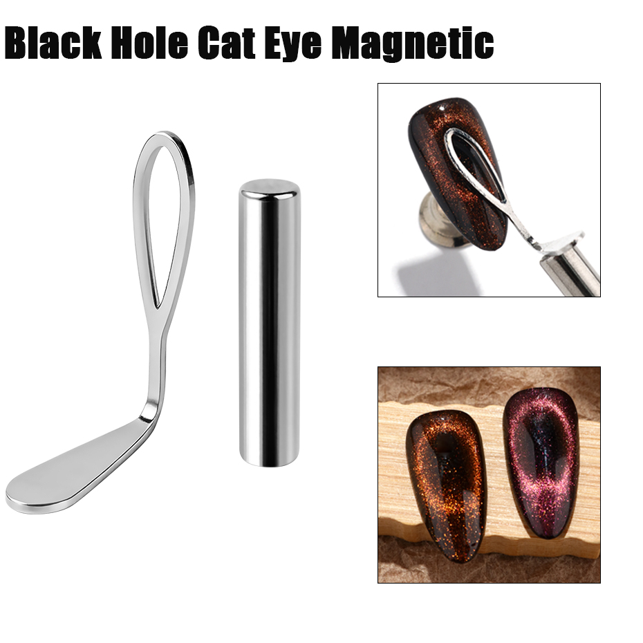 Black Hole Cat Eye Magnetic Ho - Nail Art Full Cat Eye ulasan dan harga