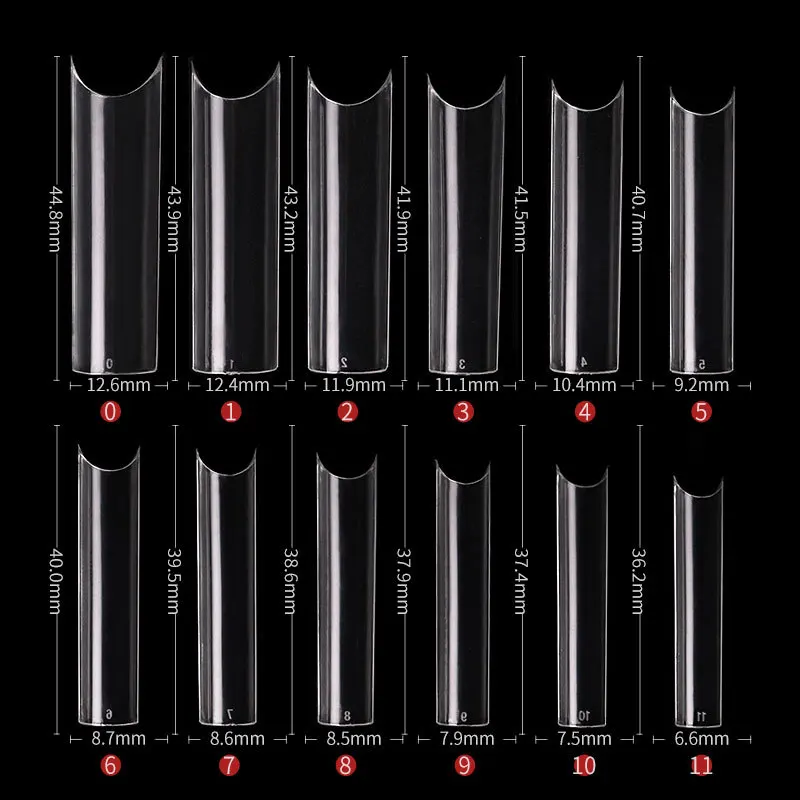 240pcs/Box XXL Extra Straight  - Nail Art Xxl ulasan dan harga