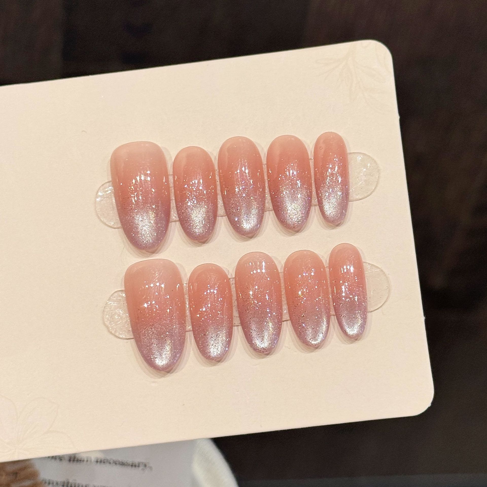 10 PCS Luxury Handmade Press o - Nail Adhesive Tab ulasan dan harga