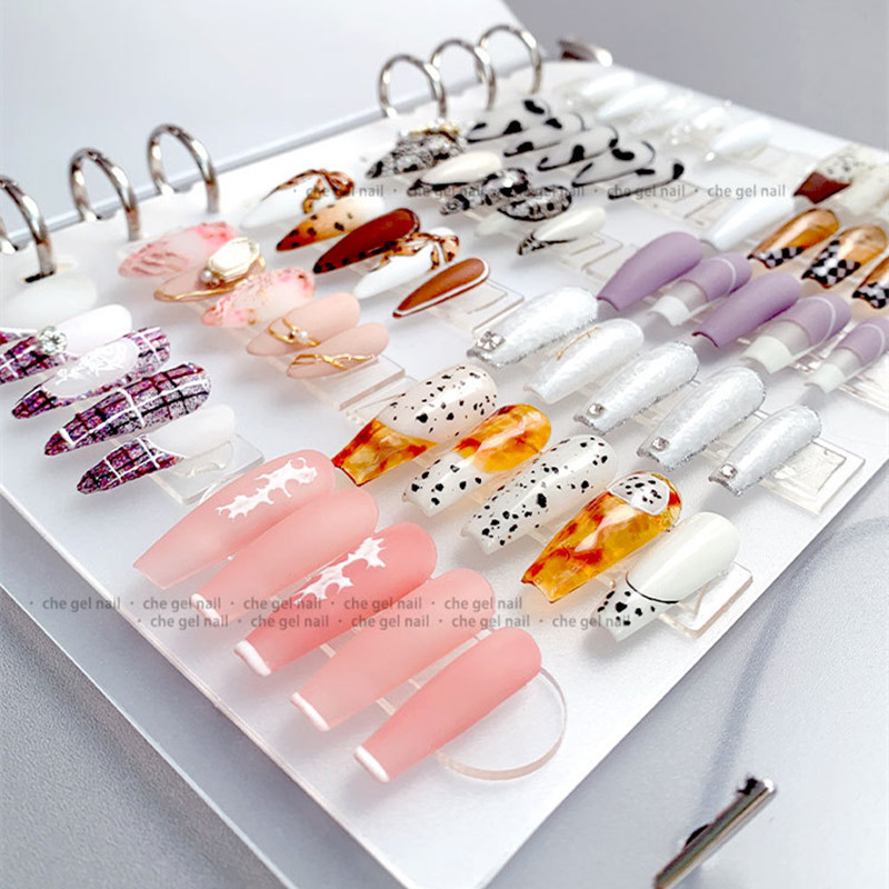 Nail Tips Art Display Storage  - Nail Art Vector ulasan dan harga