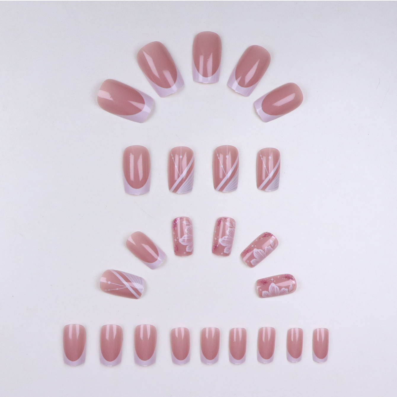 24pcs Upgrade Your Look With W - Nail Adhesive Tab ulasan dan harga
