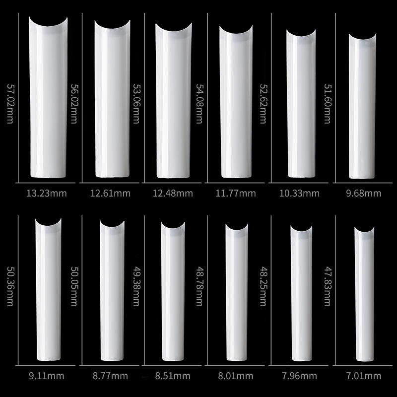 500 Pcs Long Square No C Curve - Nail Art Xxl ulasan dan harga