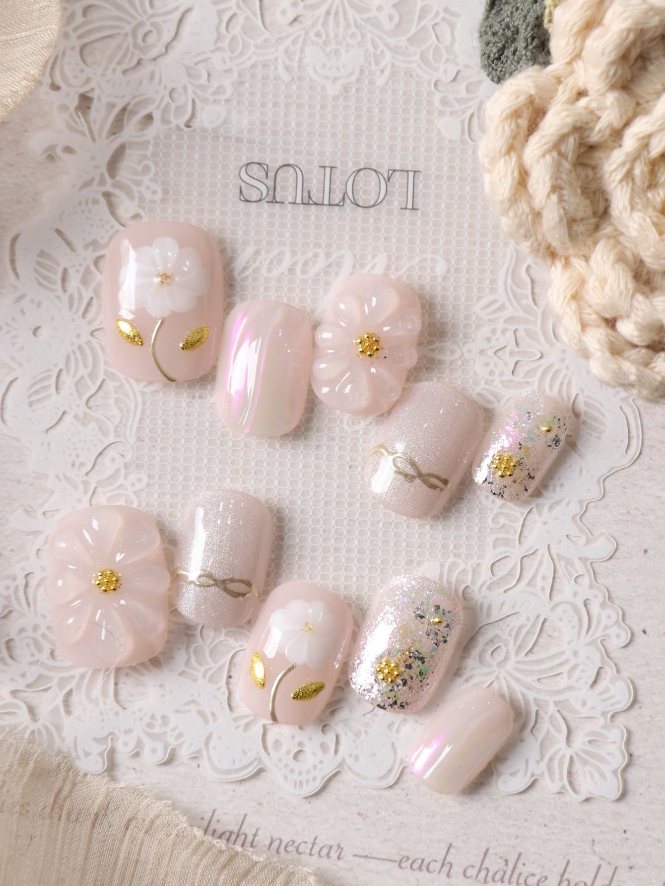 10Pcs Press on Nails Short Pin - Nail Adhesive Tab ulasan dan harga
