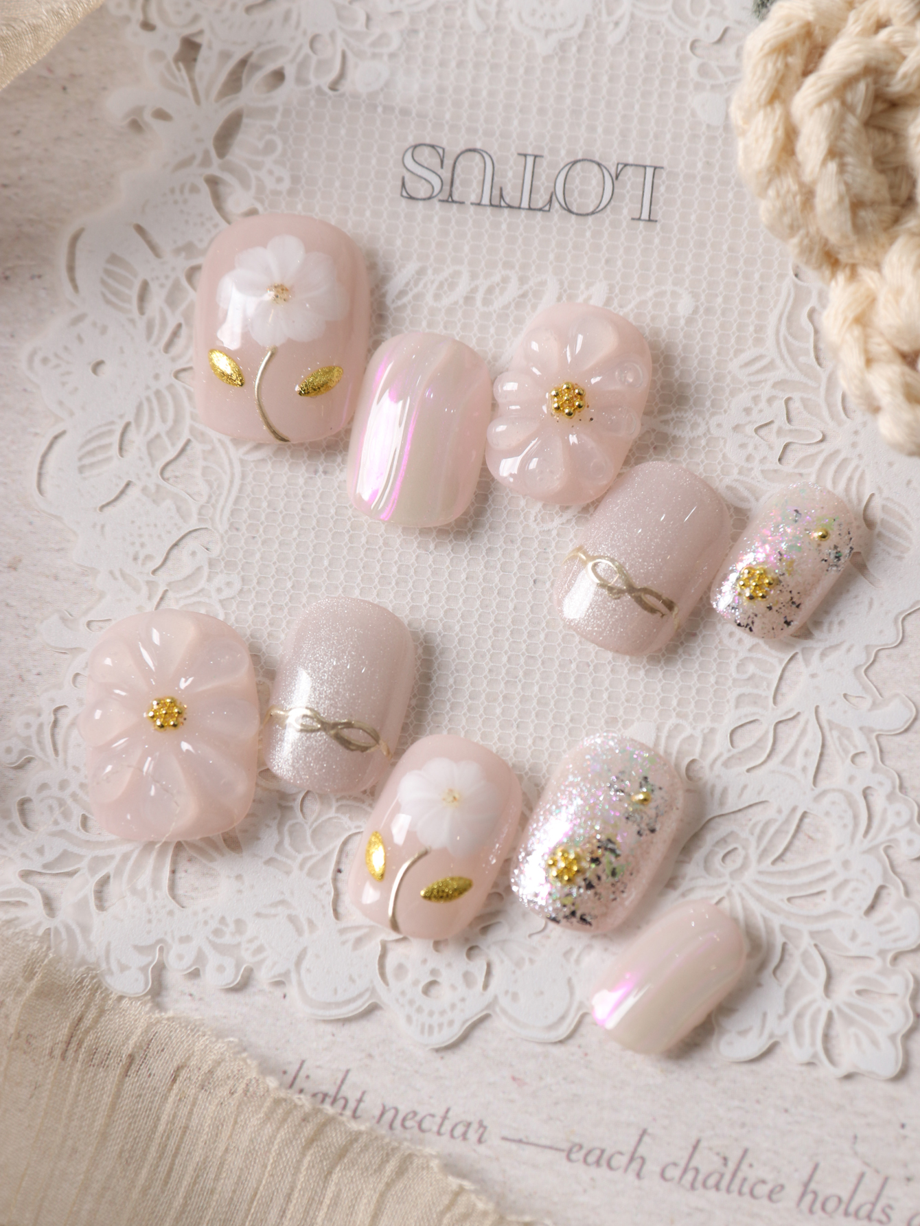 10Pcs Press on Nails Short Pin - Nail Adhesive Tab ulasan dan harga