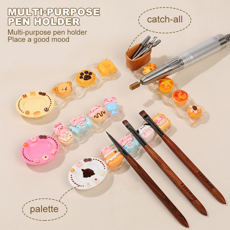 KANIU Cute Animal Nail Brush H - Nail Art Vector ulasan dan harga
