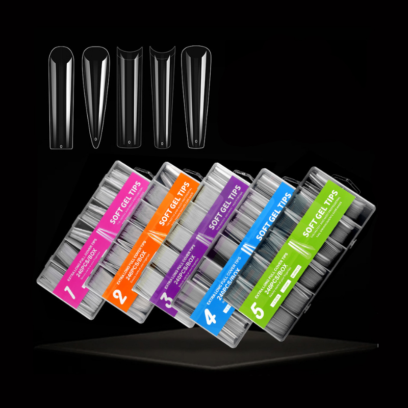 240Pcs XXL False Nails Super L - Nail Art Xxl ulasan dan harga