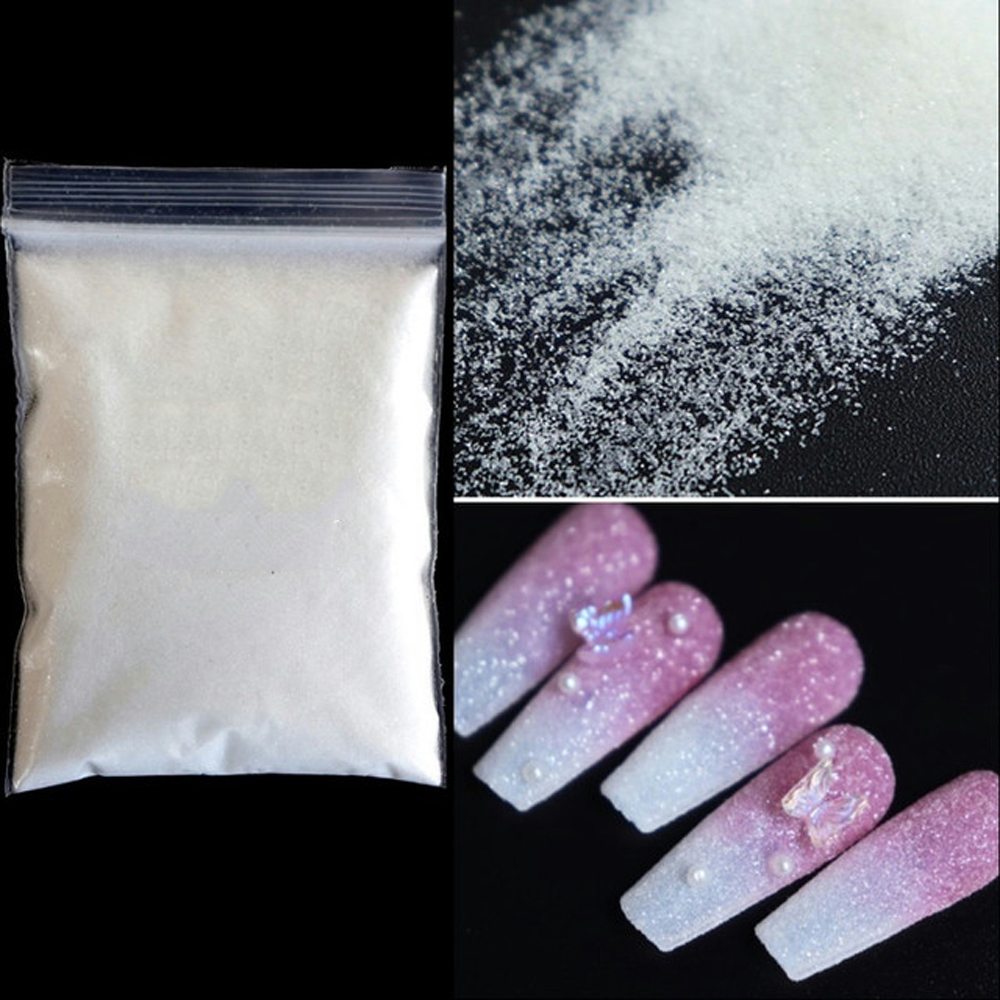 50g/Bag Christmas White Black  - Nail Art Xmas ulasan dan harga