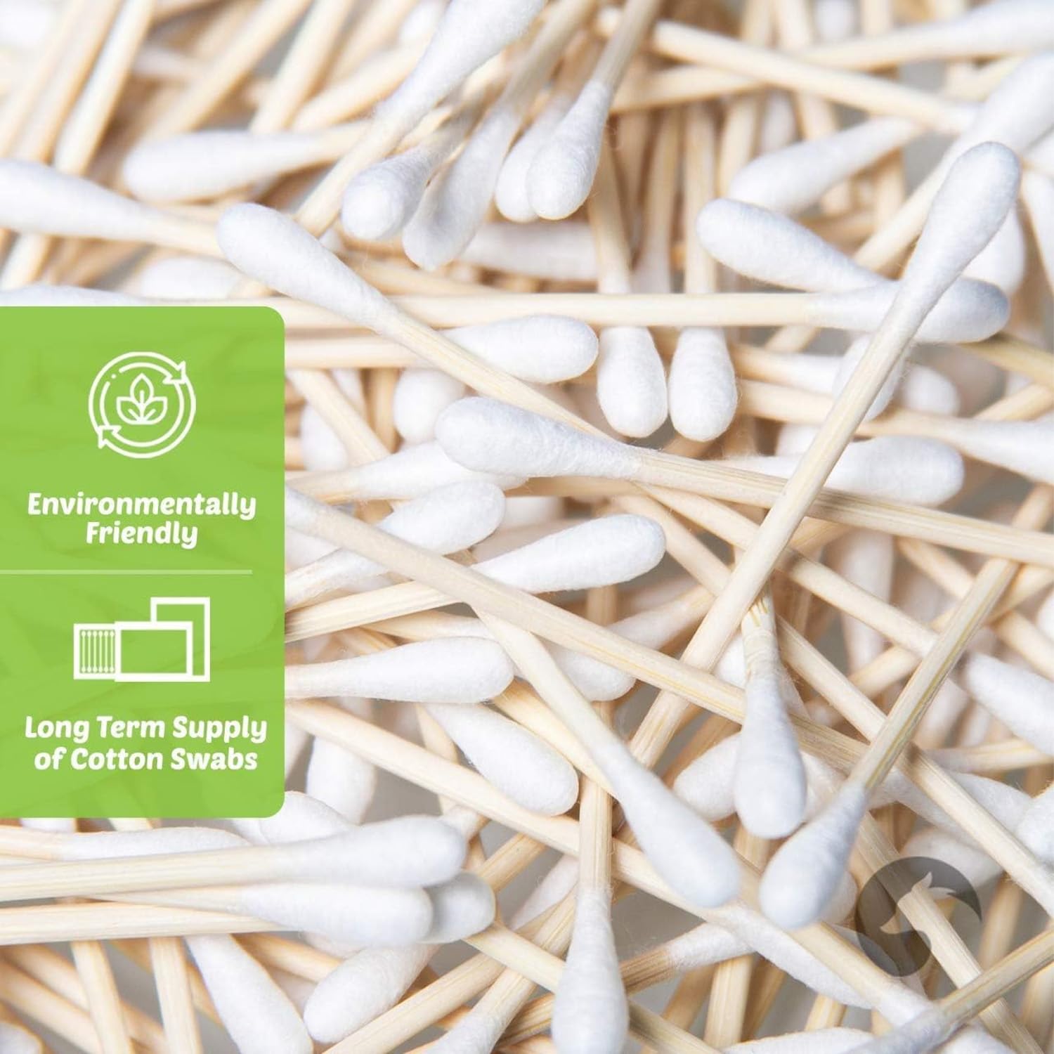 Bamboo Cotton Swabs 500 Count  - Nail Art Xxl ulasan dan harga