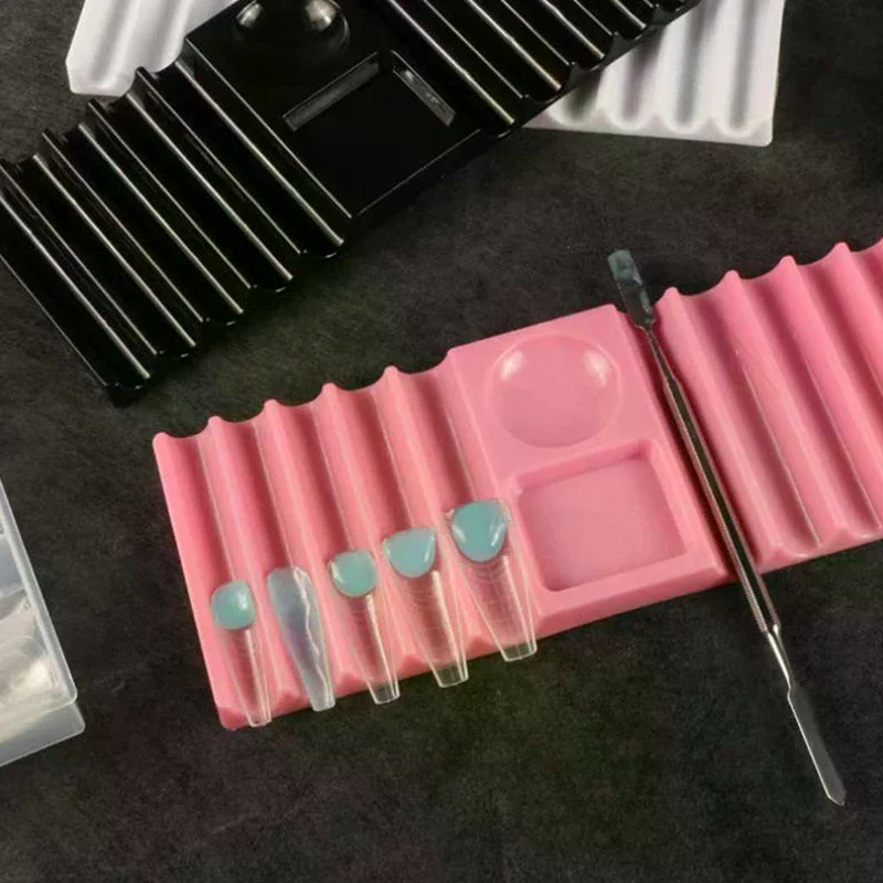 10 Grid Nail Art Pen Holder Pl - Nail Art Vector ulasan dan harga