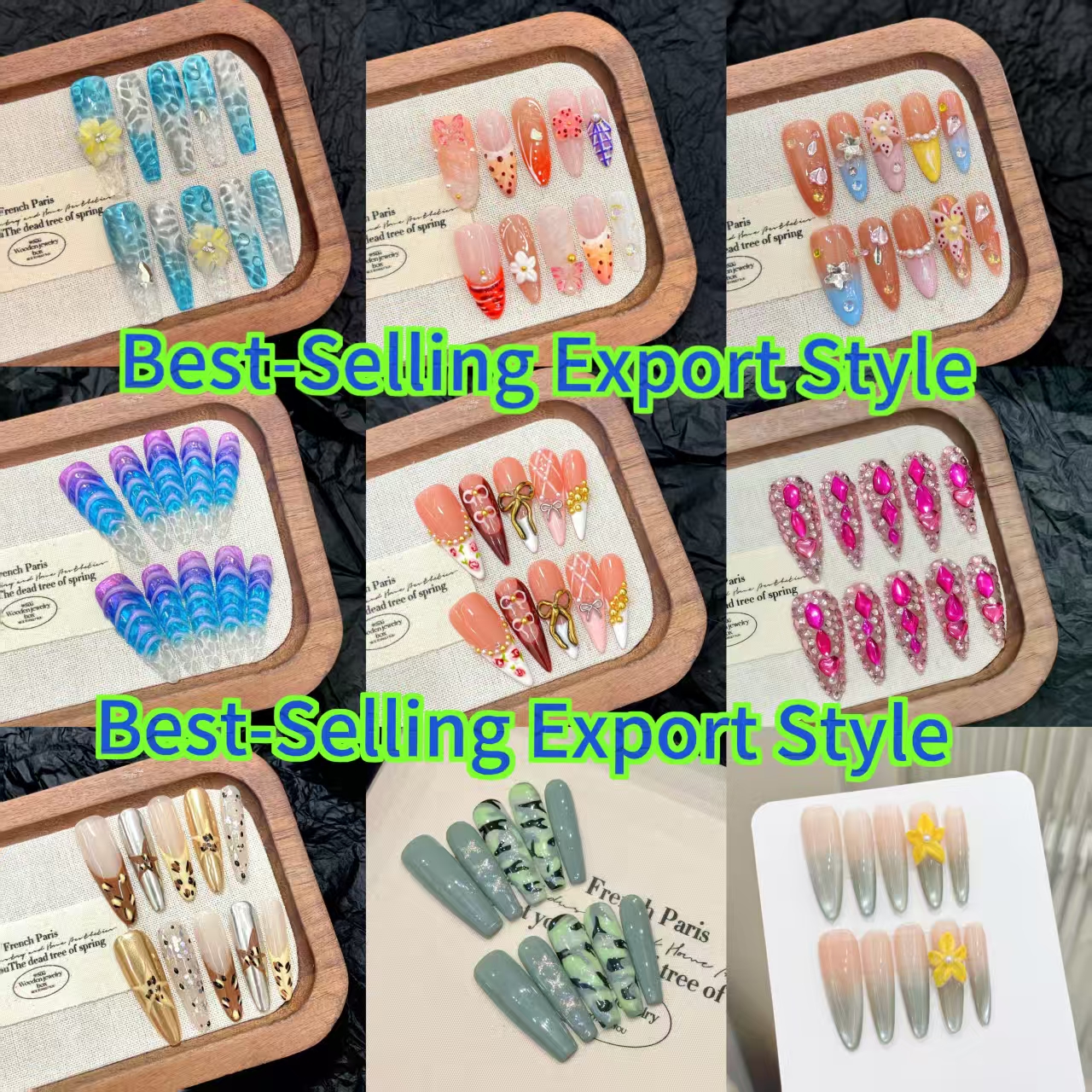 10pcs Handmade manicureNail Co - Nail Adhesive Tab ulasan dan harga