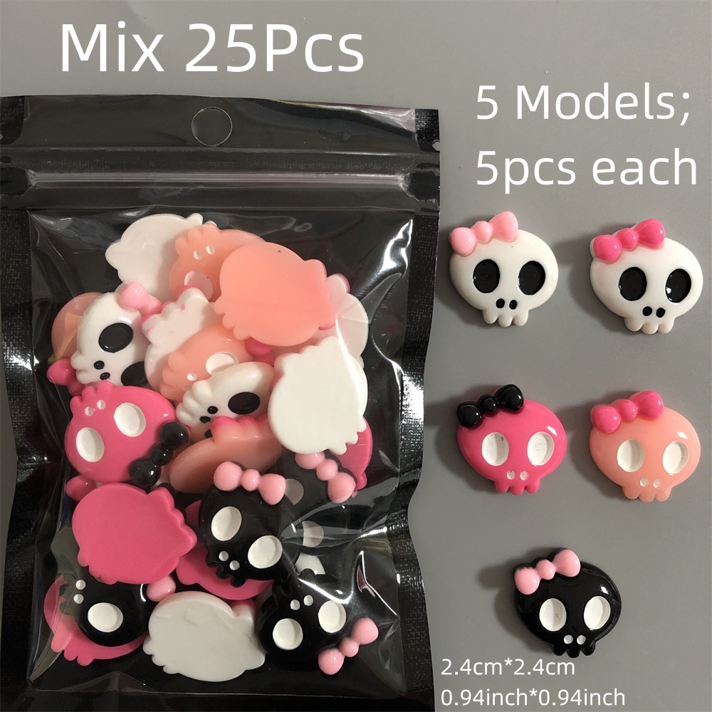 30Pcs Mix Cartoon Bear Bunny H - Nail Art Xxl ulasan dan harga