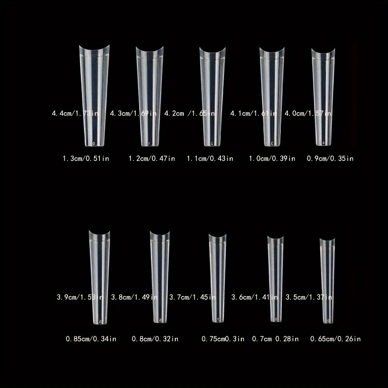 XXL Super Long Nail Tips C Cur - Nail Art Xxl ulasan dan harga
