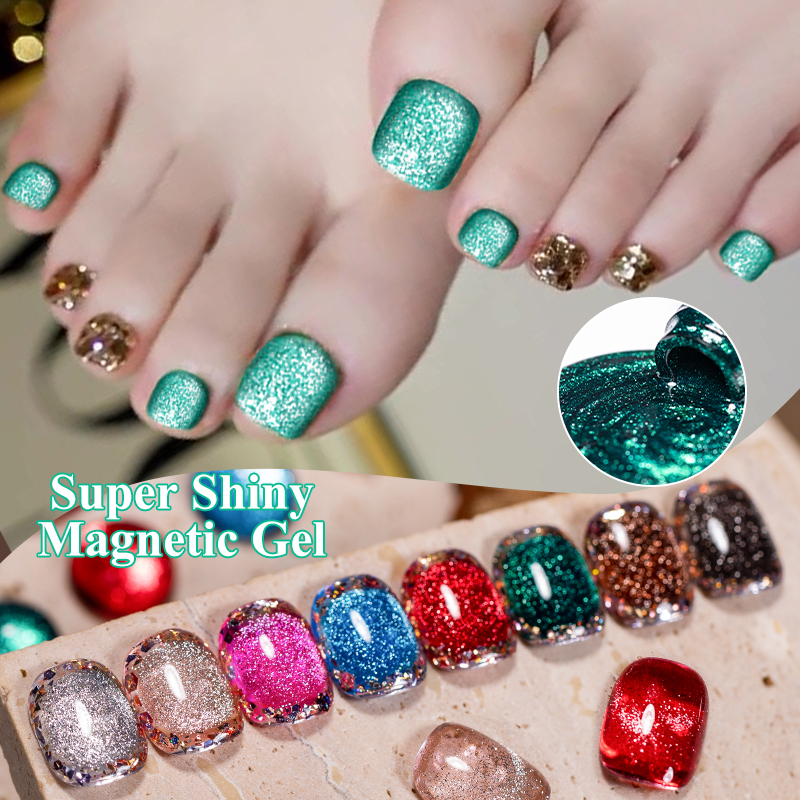 Super Shiny Cat Magnetic Gel N - Nail Art Xmas ulasan dan harga