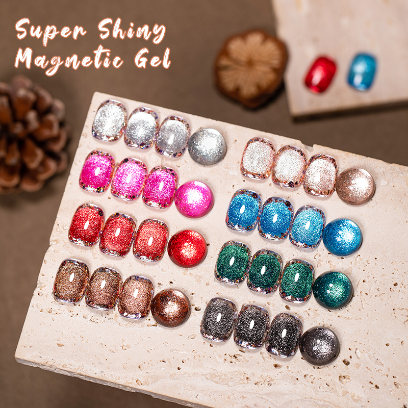 Super Shiny Cat Magnetic Gel N - Nail Art Xmas ulasan dan harga