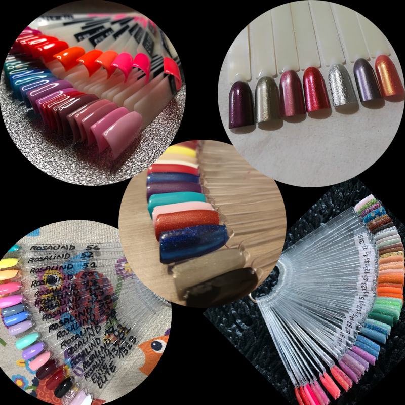 4Color 50pcs False Nail Tips F - Nail Art Vector ulasan dan harga