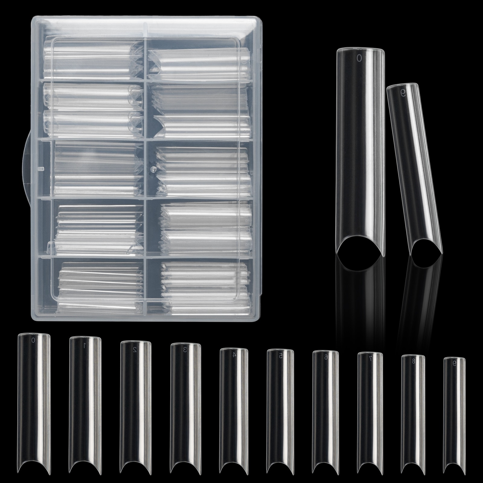 100pcs/Box XXL Extra Straight  - Nail Art Xxl ulasan dan harga