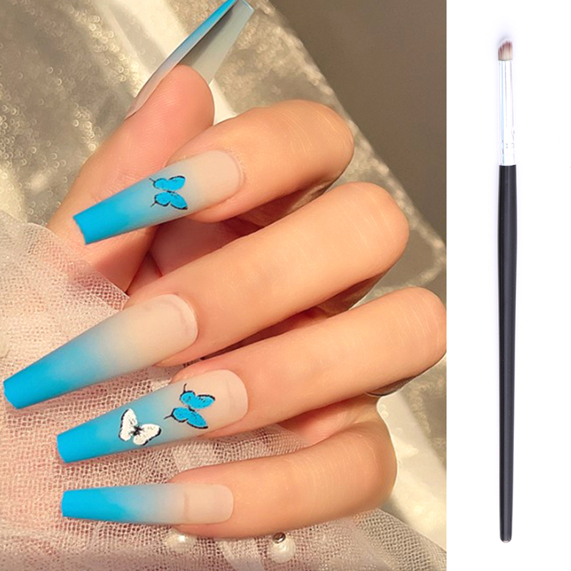 Ombre Effect Nail Art Brush Gr - Nail Art Mahogany ulasan dan harga