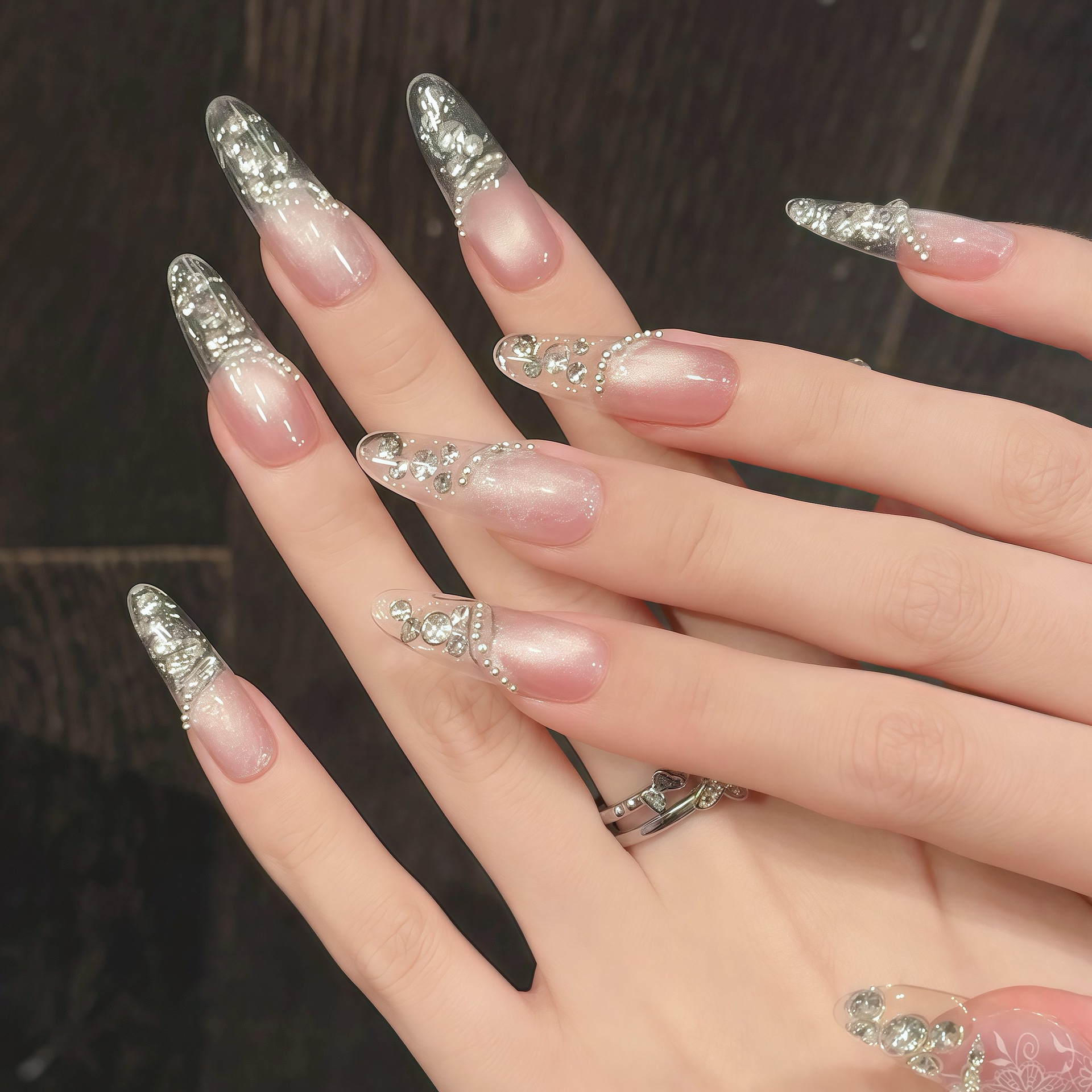 10 PCS Luxury Handmade Press o - Nail Adhesive Tab ulasan dan harga